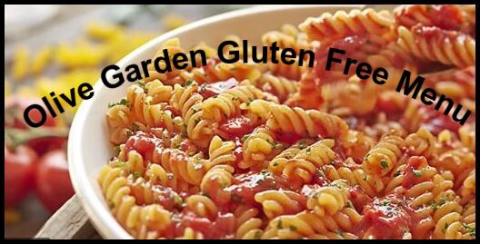 Olive Garden Gluten Free Menu 