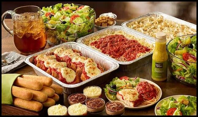 Olive Garden Lunch & Dinner Menu