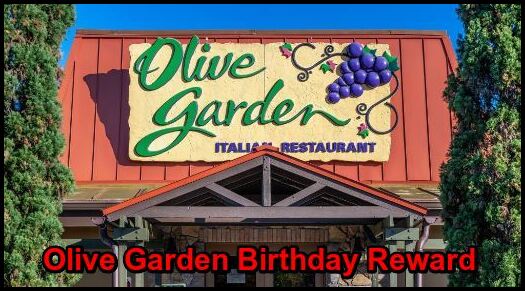 Olive Garden Birthday Reward