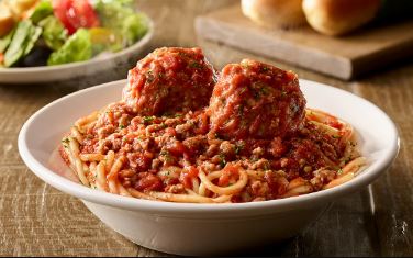 Olive Garden's Spaghetti and Meatballs